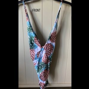 Pineapple bathing suit